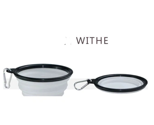 Portable Folding TPE Silicone Pet Bowl for Dogs