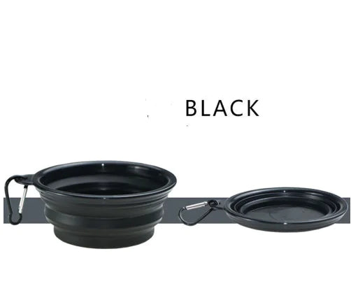 Portable Folding TPE Silicone Pet Bowl for Dogs